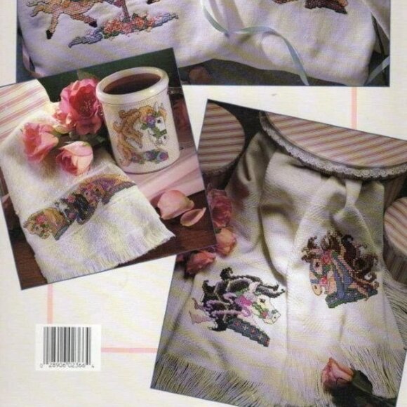Leisure Arts Leaflet 2366 Carousel Magic Cross Stitch Chart - Picture 5 of 5